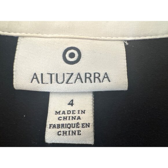 2/$30 Altuzarra Size 4 Black & White Long-Sleeve Dress - Picture 5 of 16
